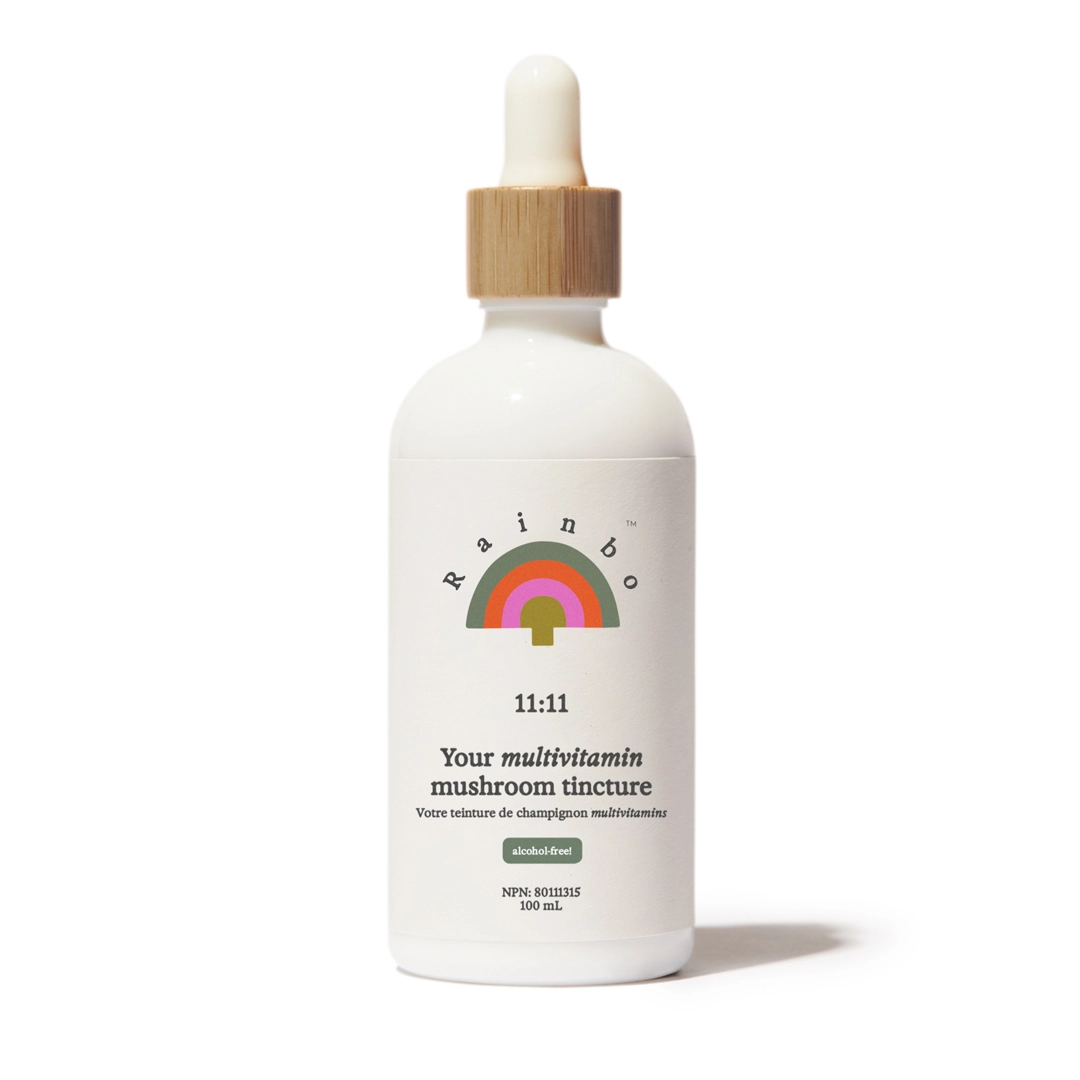 Rainbo 11:11 Super Multi-Mushroom Tincture, Alcohol Free