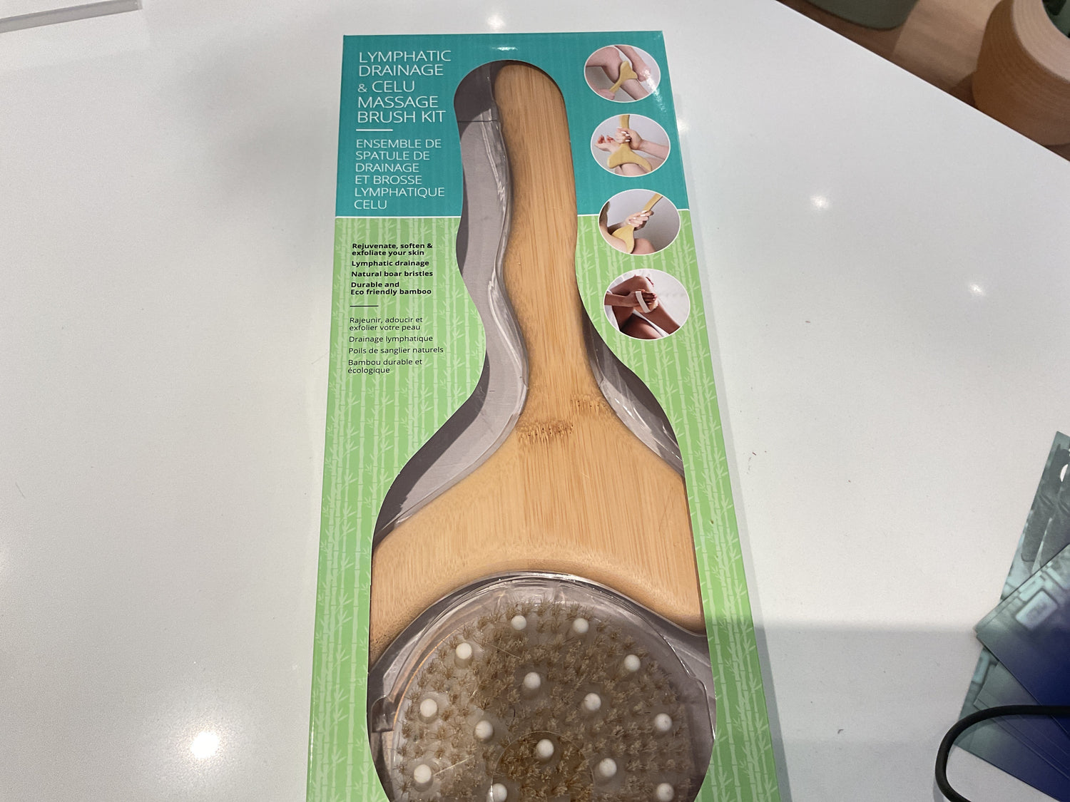 Spa Relaxus Lymphatic Drainage & Celu Massage Brush Kit
