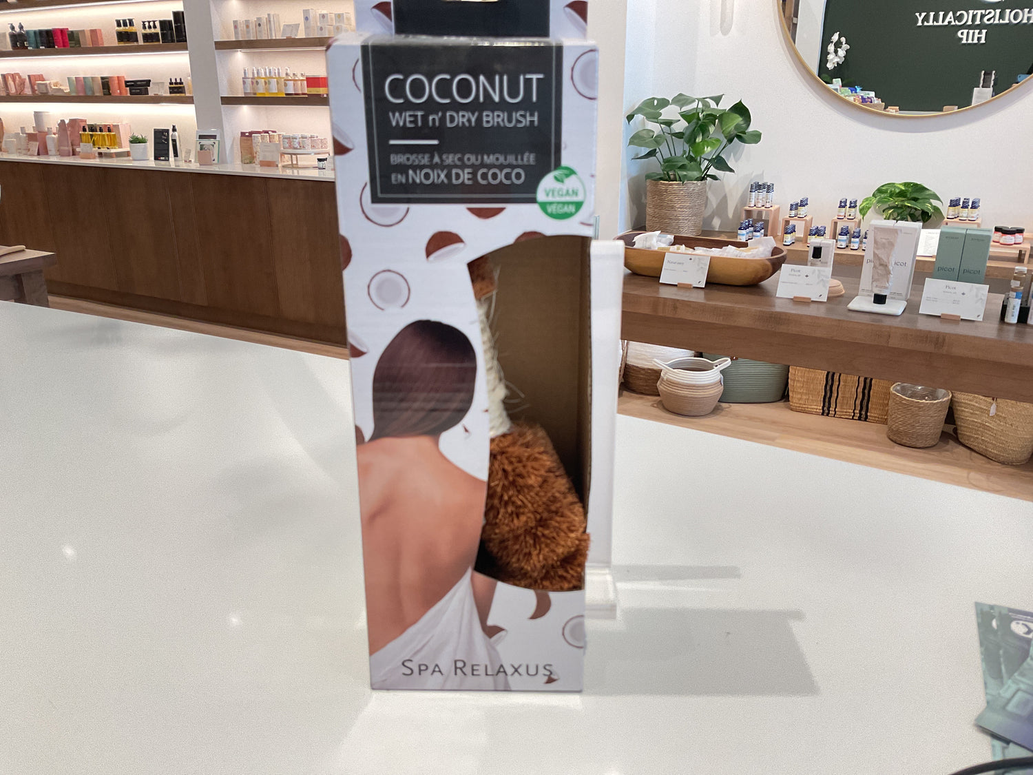 Spa Relaxus Coconut Wet n' Dry Brush