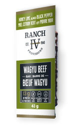 Thrive Provisions Honey Lime & Black Pepper Wagyu Beef Bar