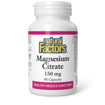 Natural Factors Magnesium Citrate 150mg