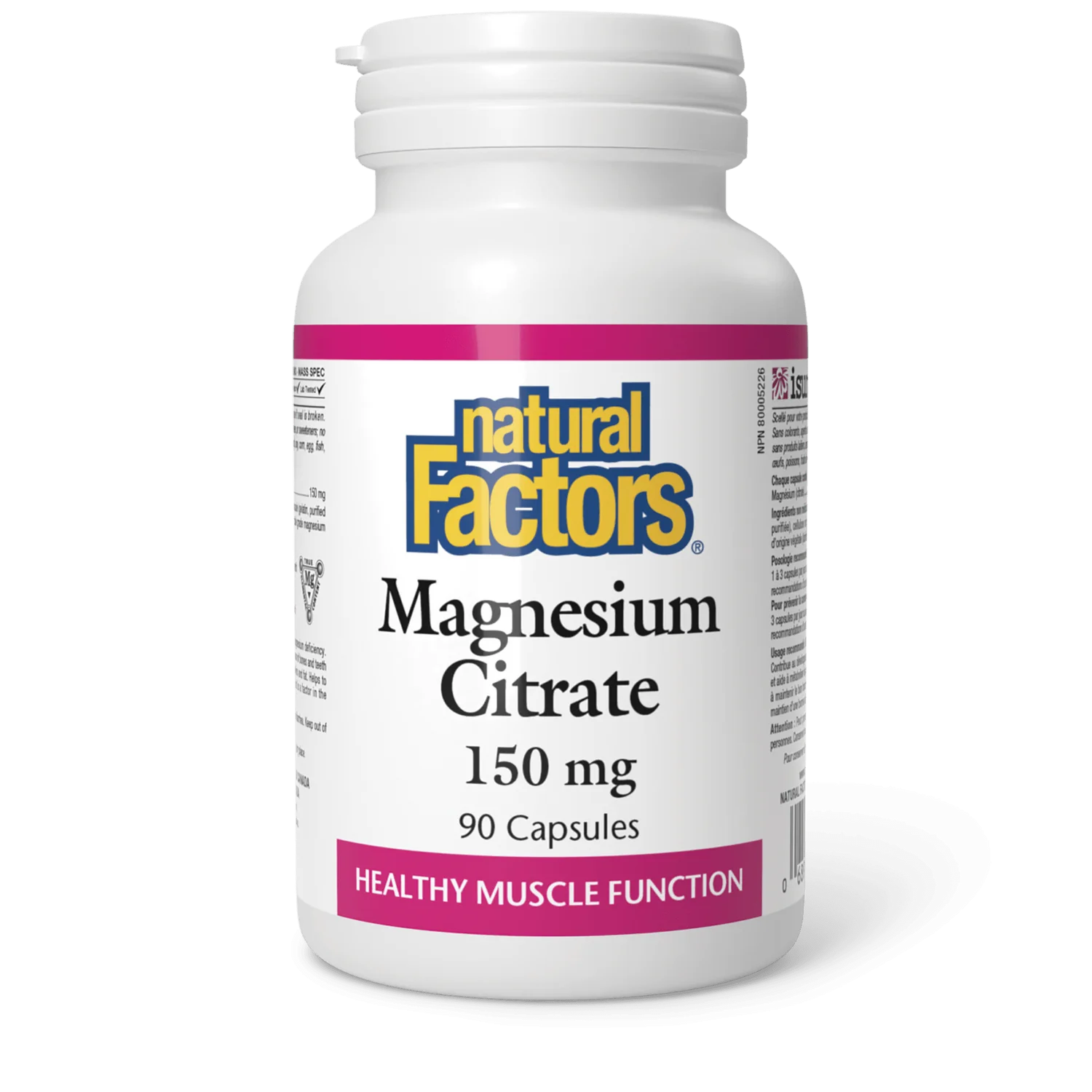 Natural Factors Magnesium Citrate 150mg