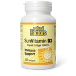 Natural Factors SunVitamin D3 Softgels 1000 IU