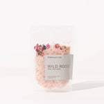 Wildwood Creek Wild Rose Mini Natural Spa Bath Soak | Vegan, Organic