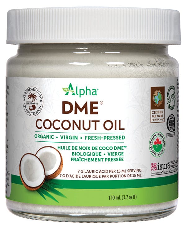 Alpha DME Organic Virgin Coconut Oil