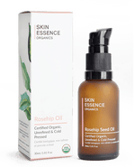 Skin Essence Organics Rosehip Seed Oil (Cold-Pressed, Unrefined, Certified Organic)