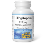 Natural Factors L-Tryptophan 220mg