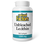 Natural Factors Unbleached Lecithin 1200mg