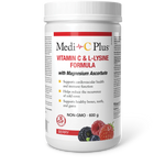 Medi-C Plus Vitamin C & L-Lysine Formula with Magnesium Ascorbate Berry Powder