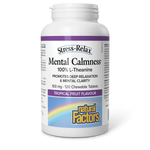 Natural Factors Mental Calmness 100mg, Stress-Relax