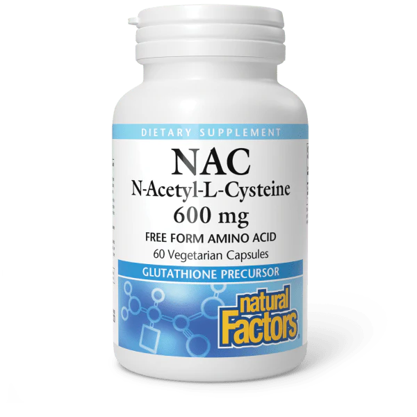 Natural Factors N-Acetyl-L-Cysteine 600mg