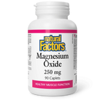 Natural Factors Magnesium Oxide 250mg