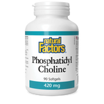 Natural Factors Phosphatidyl Choline 420mg