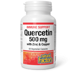 Natural Factors Quercetin with Zinc & Copper 500mg