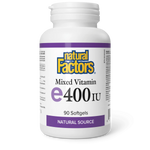 Natural Factors Vitamin E Clear Base 400 IU, Natural Source