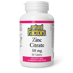 Natural Factors Zinc Citrate 50mg