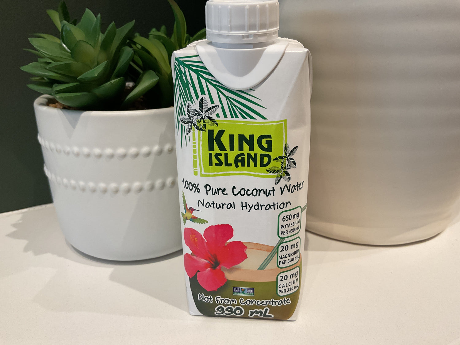 King Island 100% Pure Coconut Water (330ml)