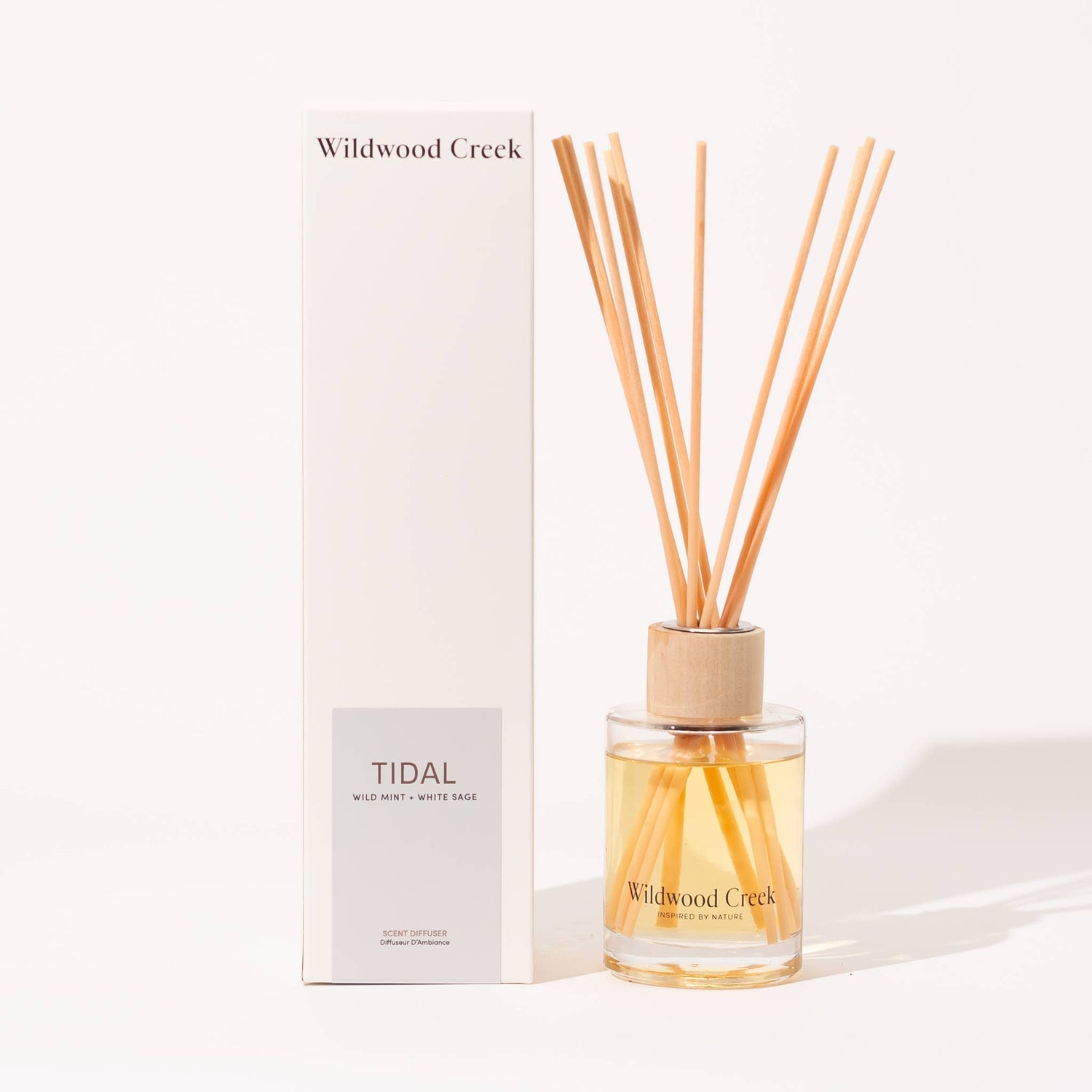 Wildwood Creek Tidal Essential Oil Natural Reed Scent Diffuser  I  Vegan