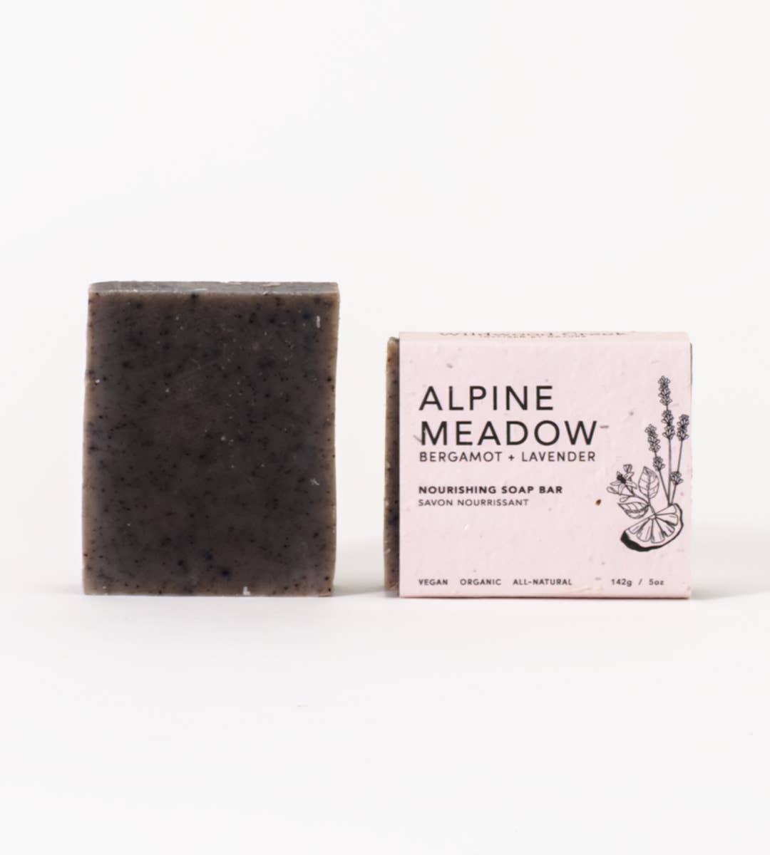 Wildwood Creek Alpine Meadow Natural Vegan Organic Soap Bar