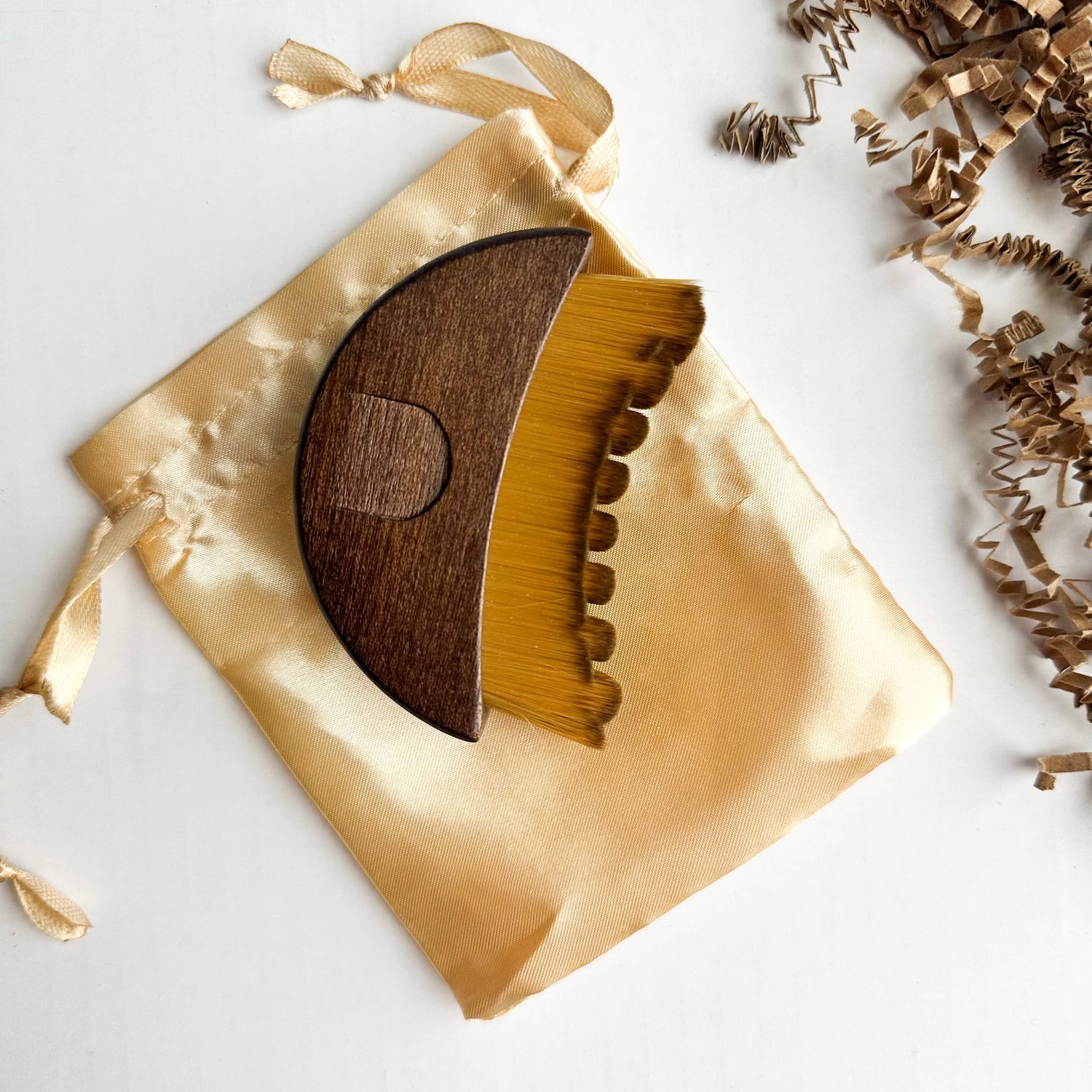 Walnut Lymphatic Brush - FACE & BODY