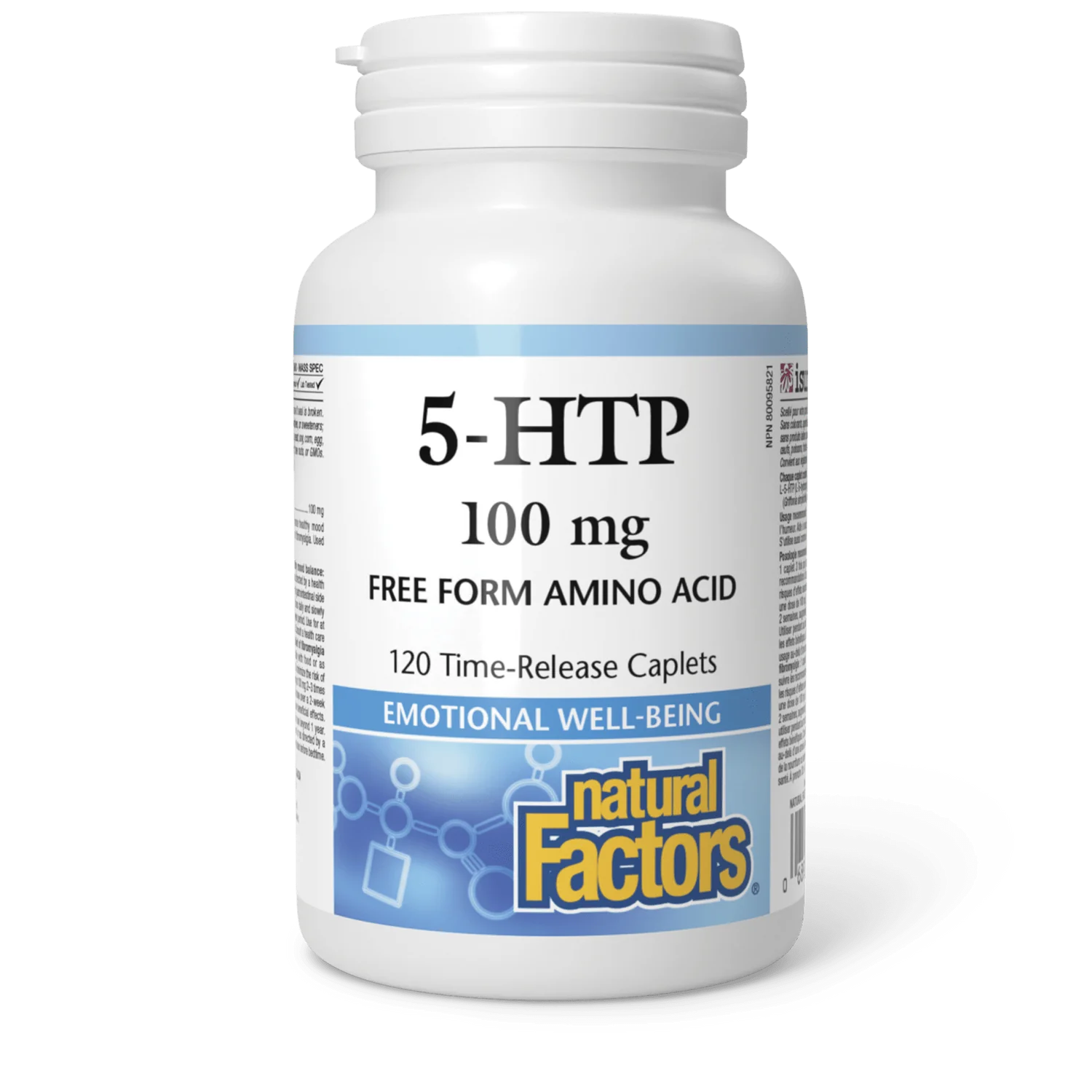 Natural Factors 5-HTP 100mg Free Form Amino Acid
