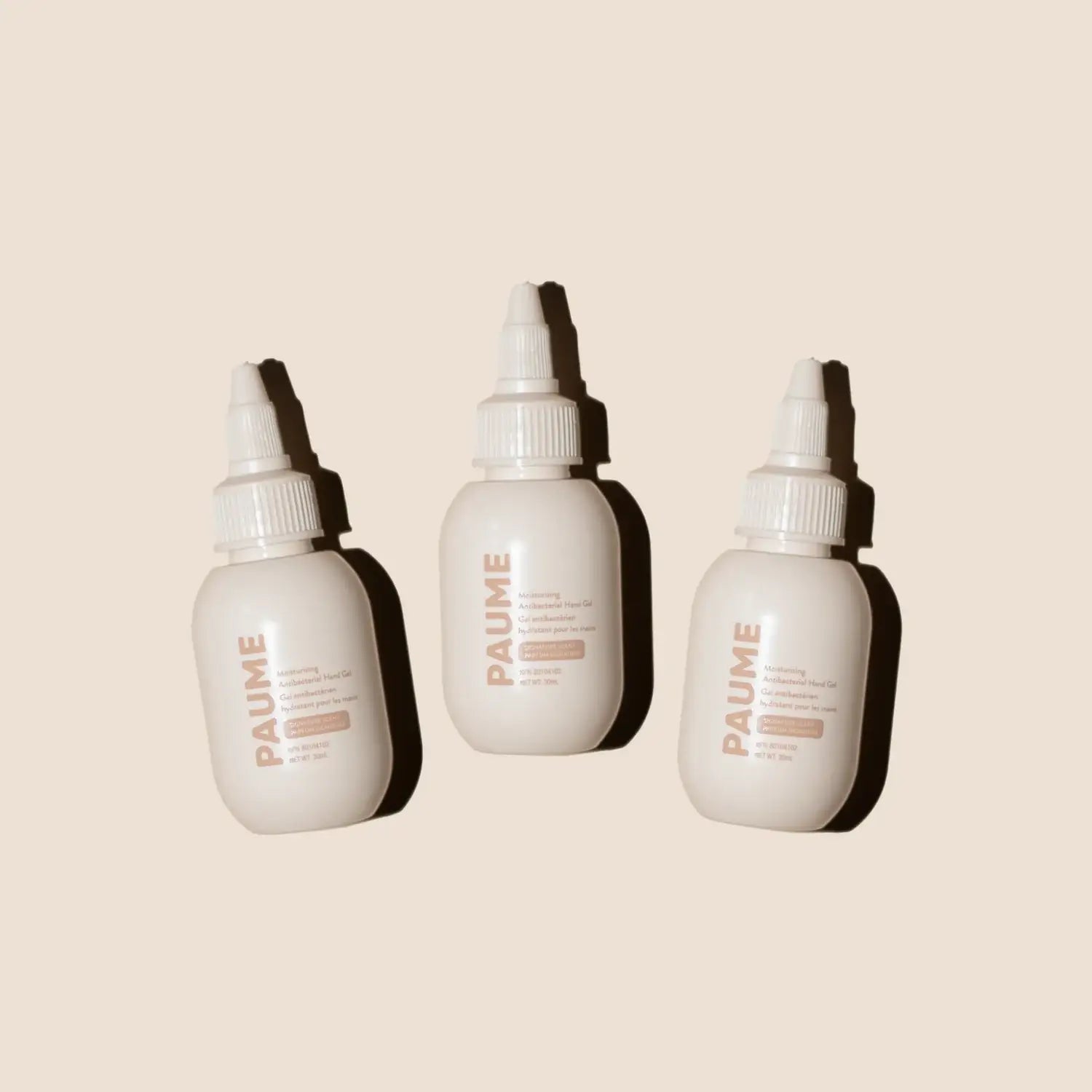 PAUME Empty Mini Bottles for Sanitizer