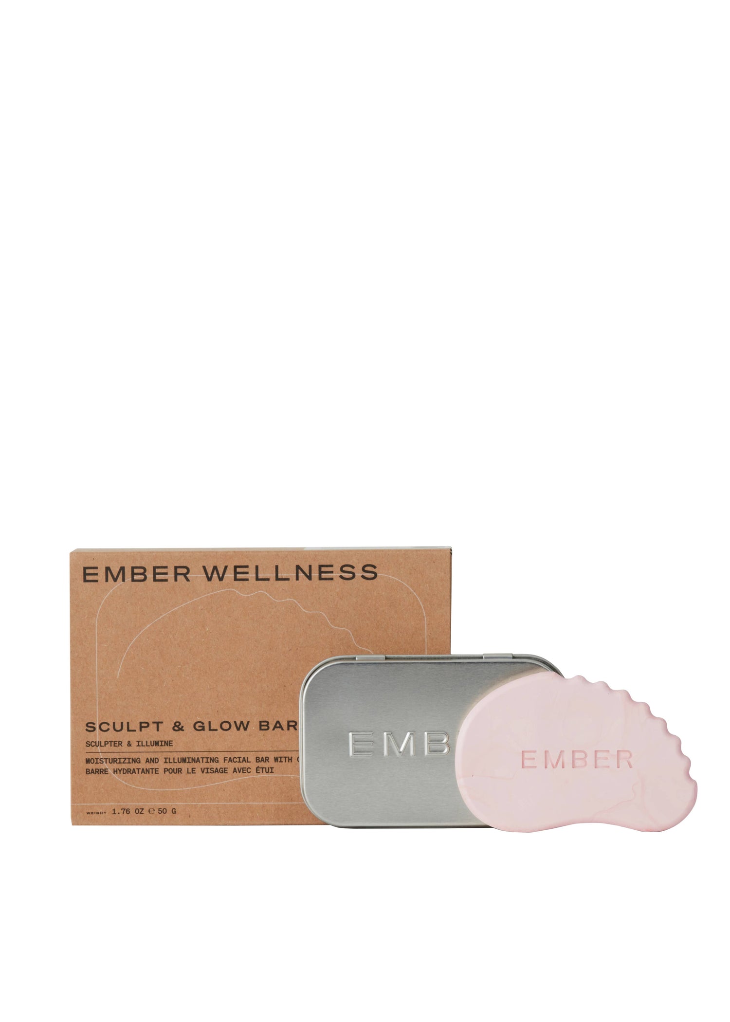 Ember Wellness THE HIGHLIGHTING MOISTURE BAR - ROSE QUARTZ