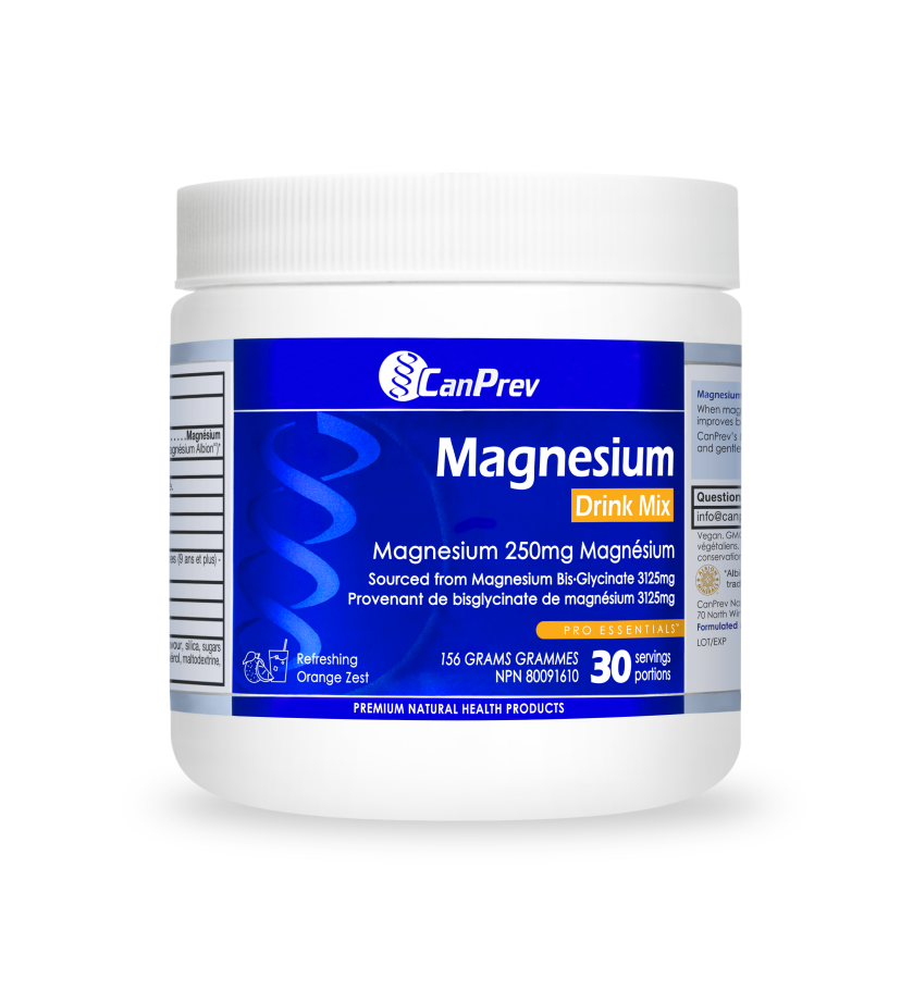 CanPrev Magnesium Bis-Glycinate Drink Mix
156 g