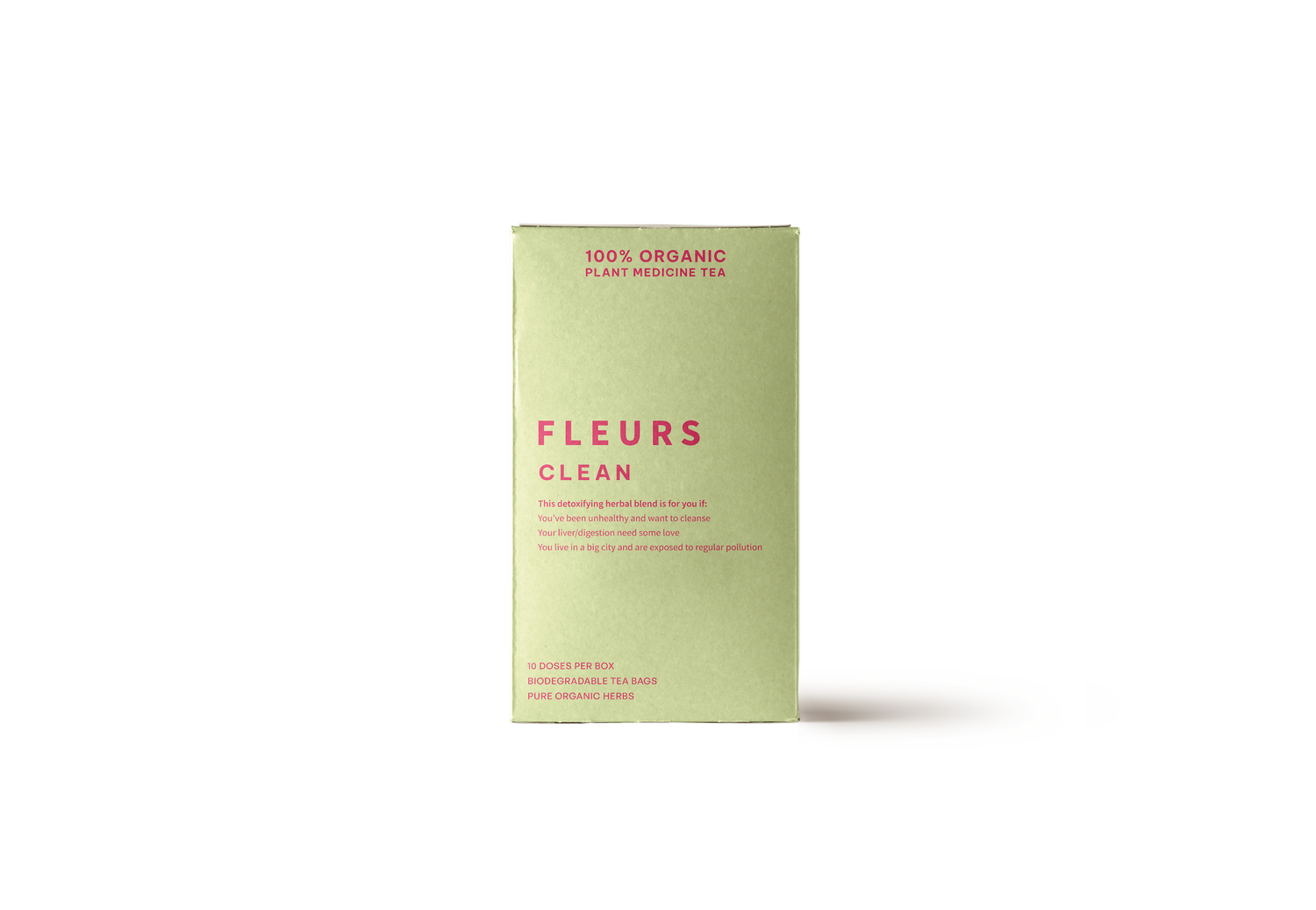 FLEURS CLEAN - DETOX LIVER + GUT HEALING TEA
