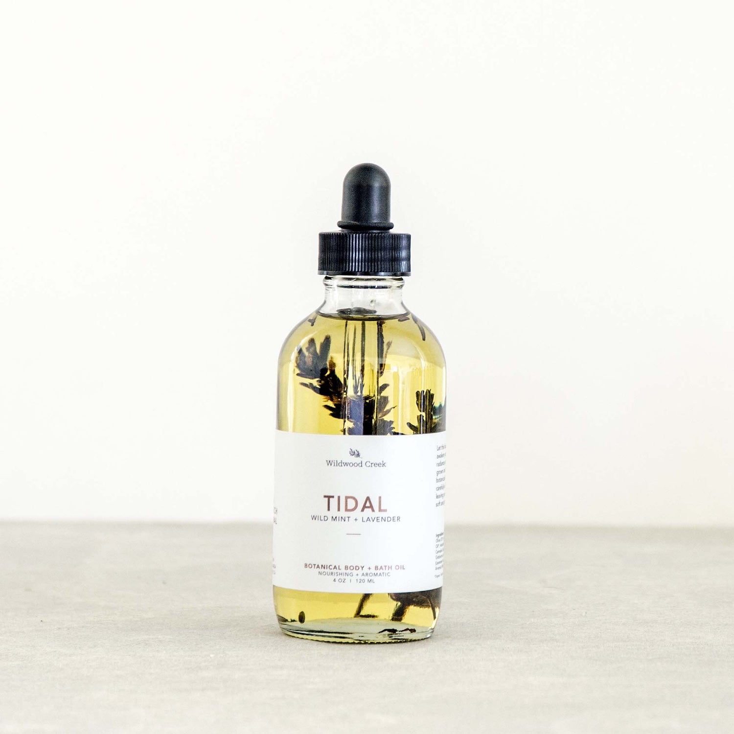 Wildwood Creek Tidal Nourishing Natural Body + Bath Oil | Vegan, Organic