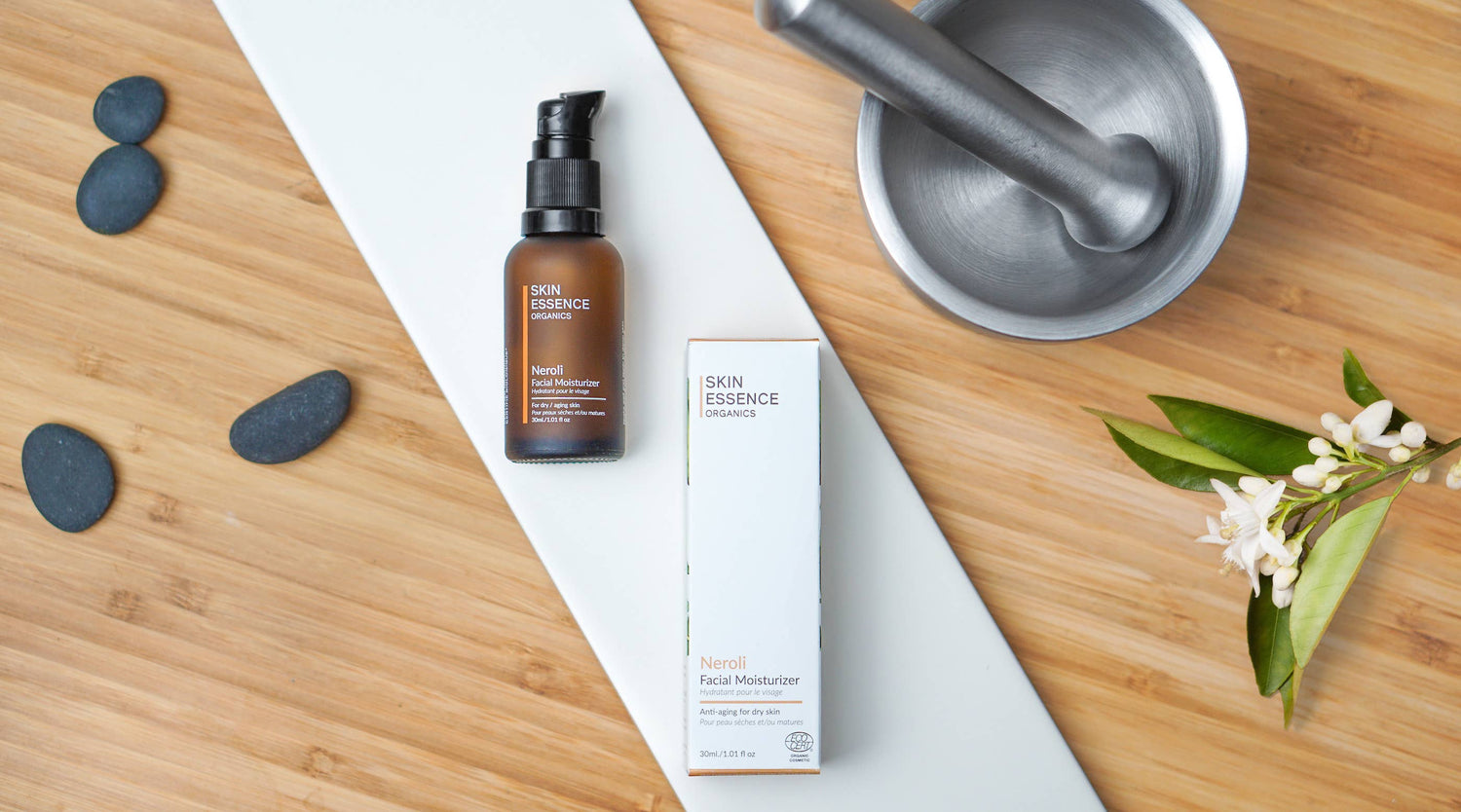 Skin Essence Organics Neroli - Facial Moisturizing Serum (Anti-Aging For Dry Skin)