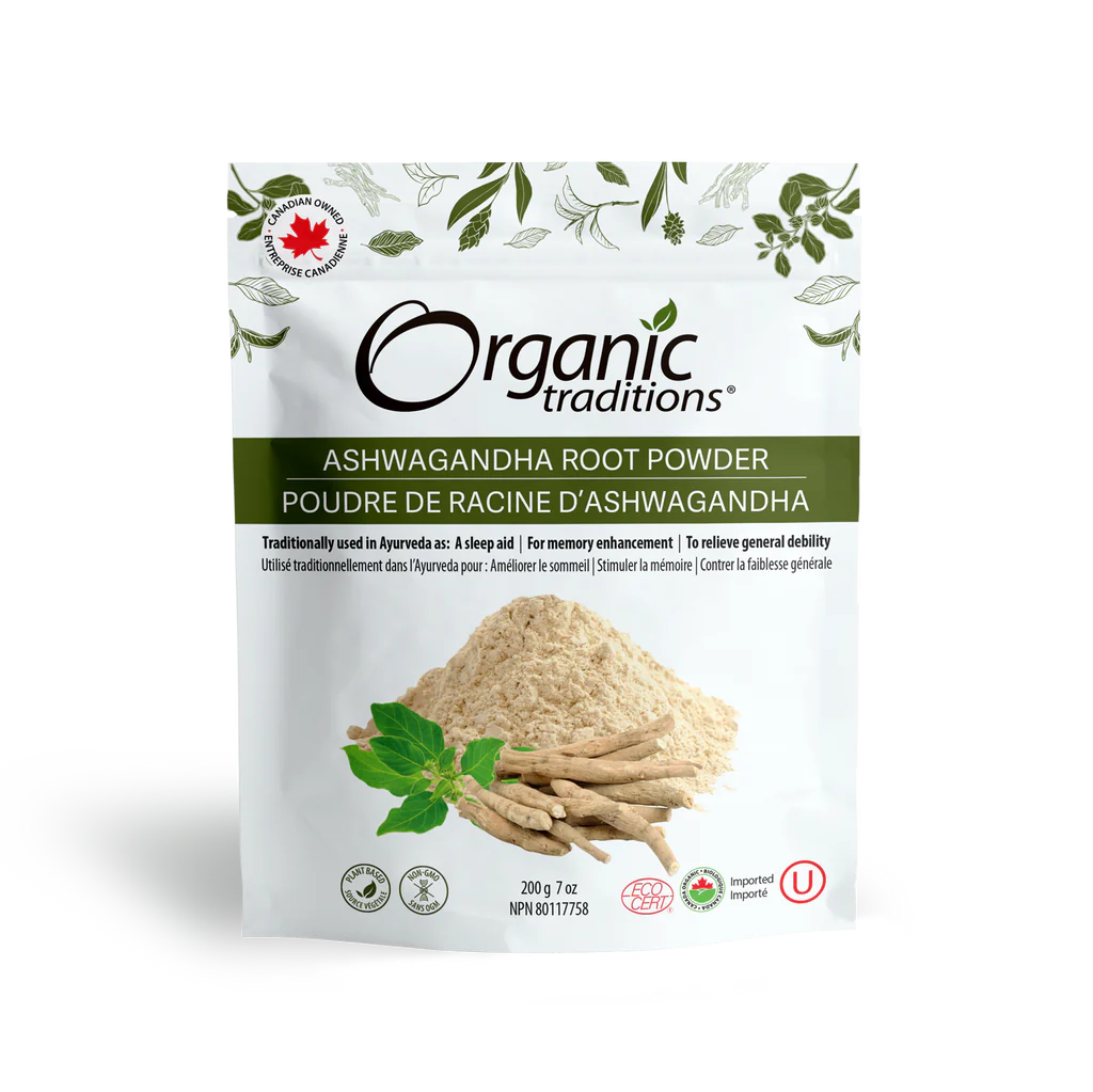 Organic Traditions Ashwagandha Powder 200g