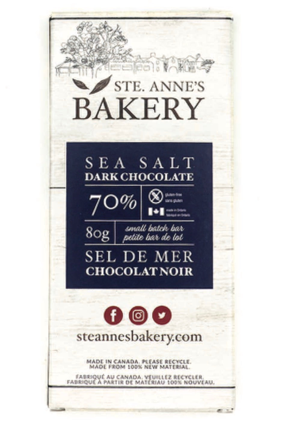 Sea Salt Chocolate Bar