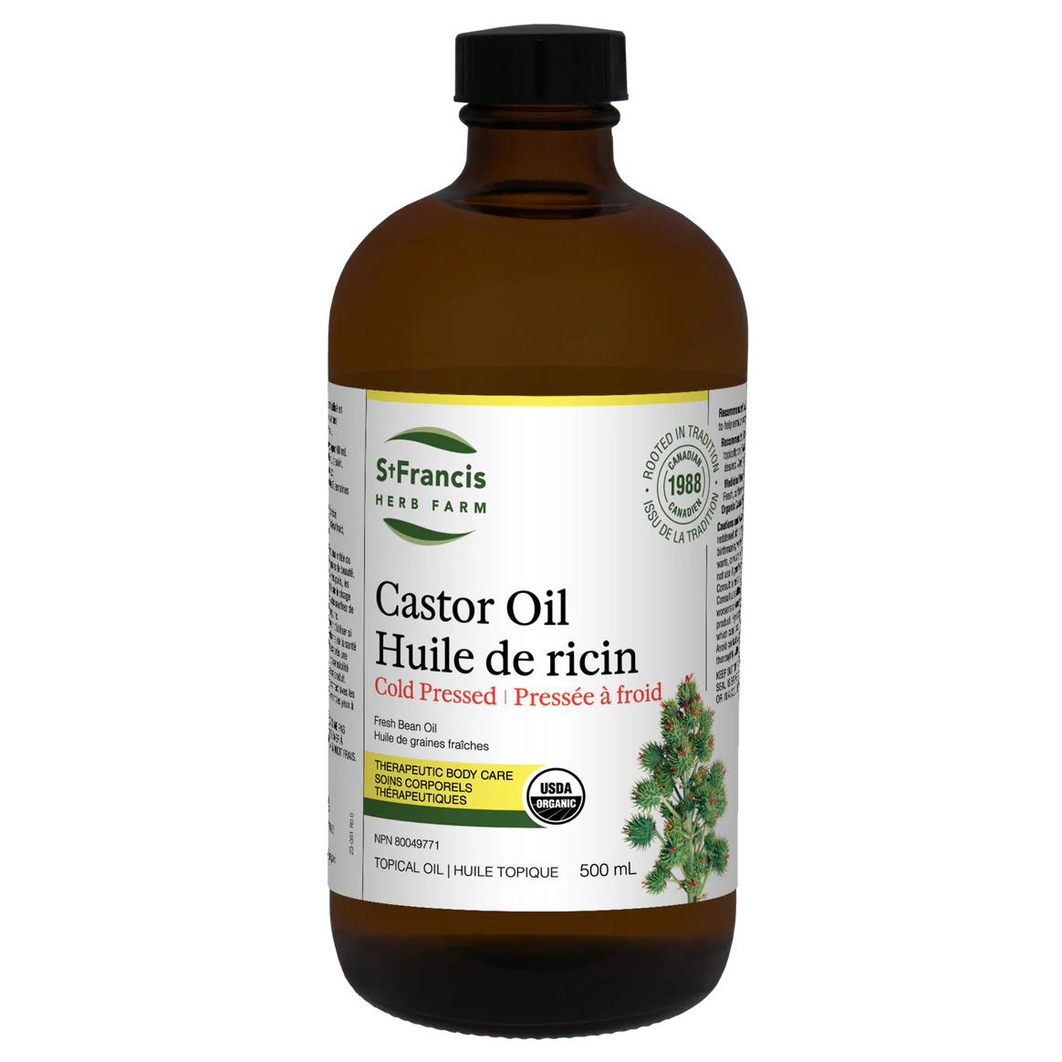St. Francis - Organic Castor Oil 250ml