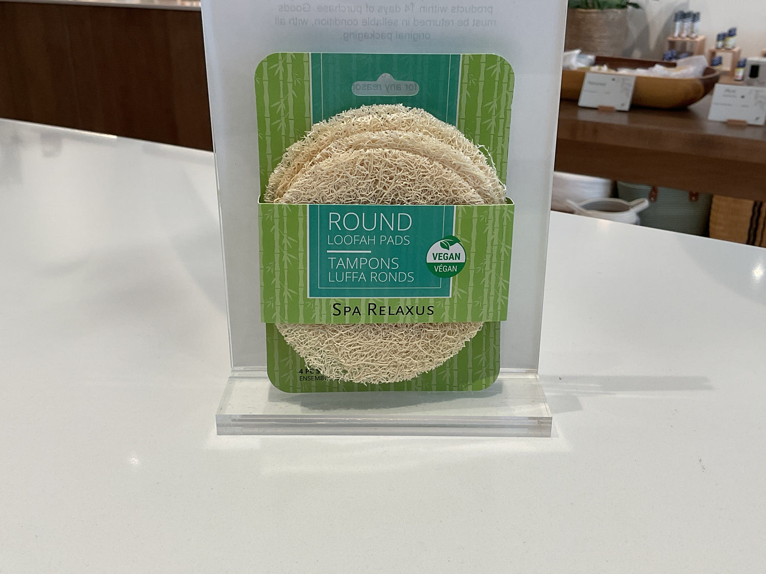 Spa Relaxus Round Loofah Pads
