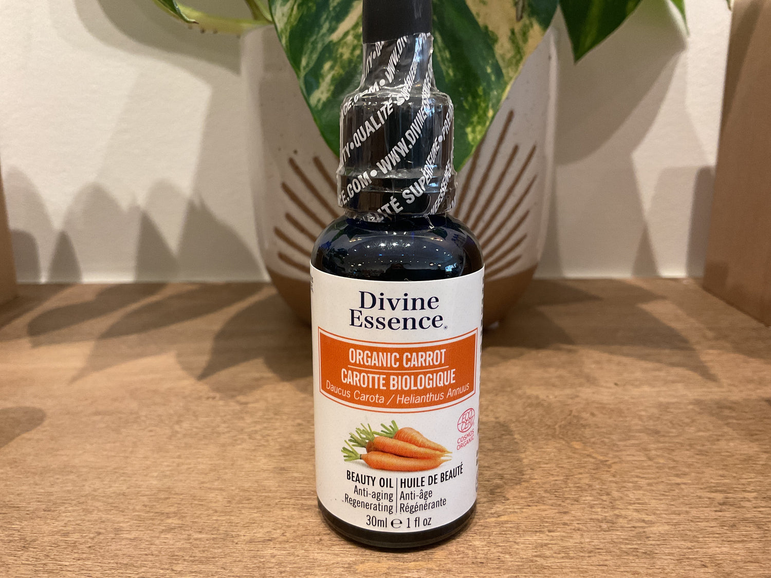 Divine Essence Organic Carrot Beauty Oil