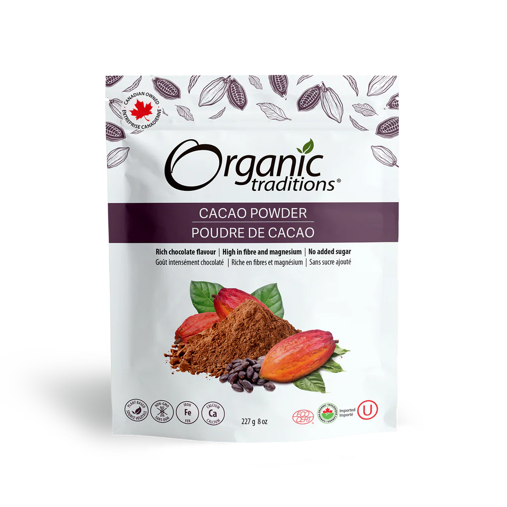 Organic Traditions Cacao Powder 227g