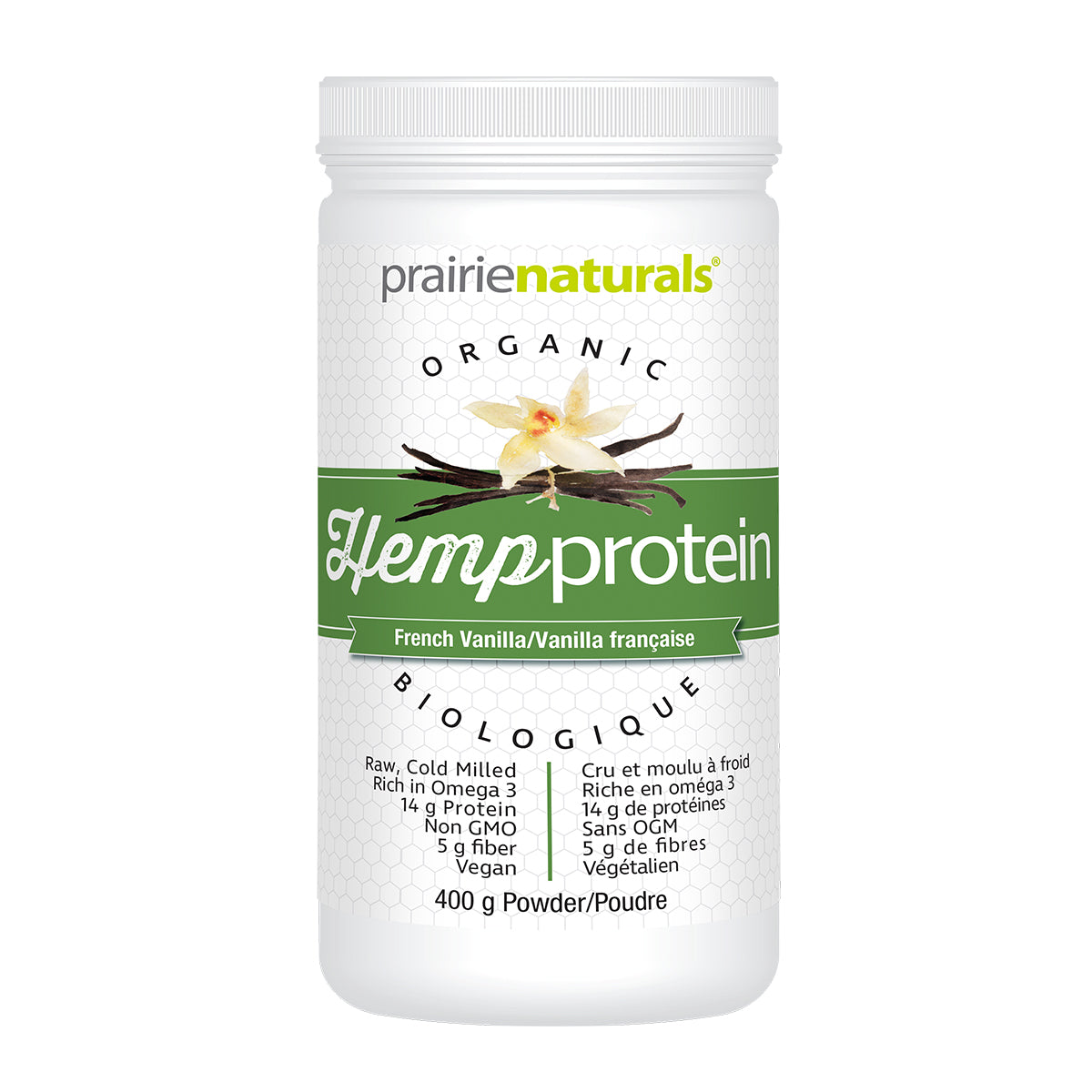 Prairie Hemp Protein French Vanilla 400g