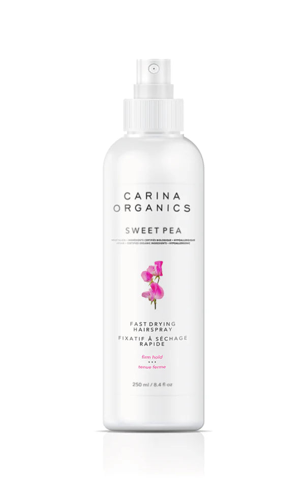 Carina Organics Sweet Pea Fast Drying Hairspray