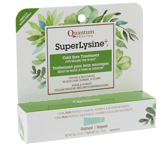 Quantum SuperLysine Cold Sore Treatment