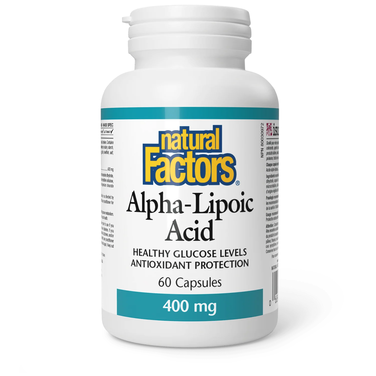 Natural Factors Alpha-Lipoic Acid 400mg