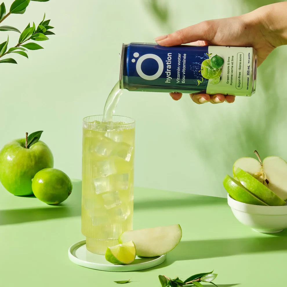 O Hydration Vitamin Water  Green Apple & Lime