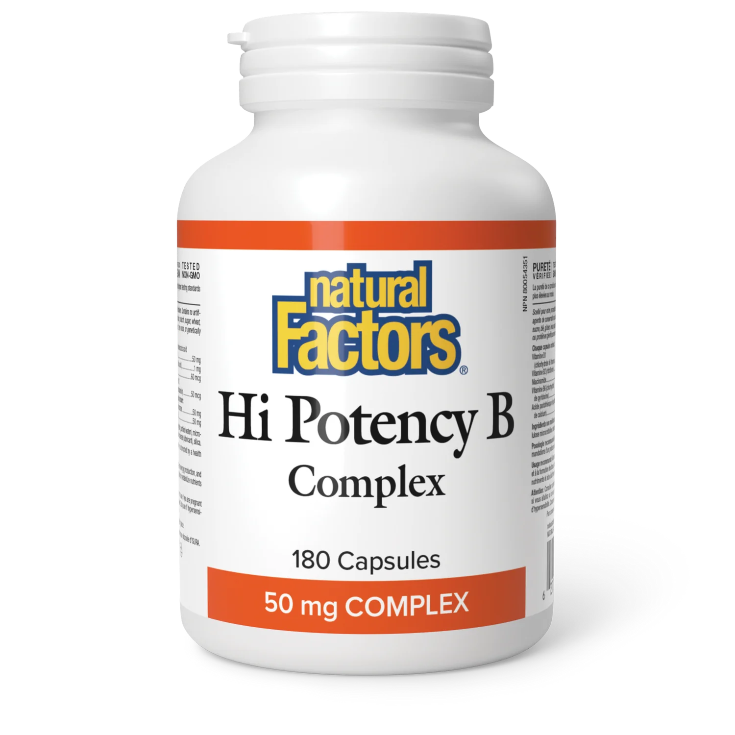 Natural Factors Hi Potency B Complex 50mg