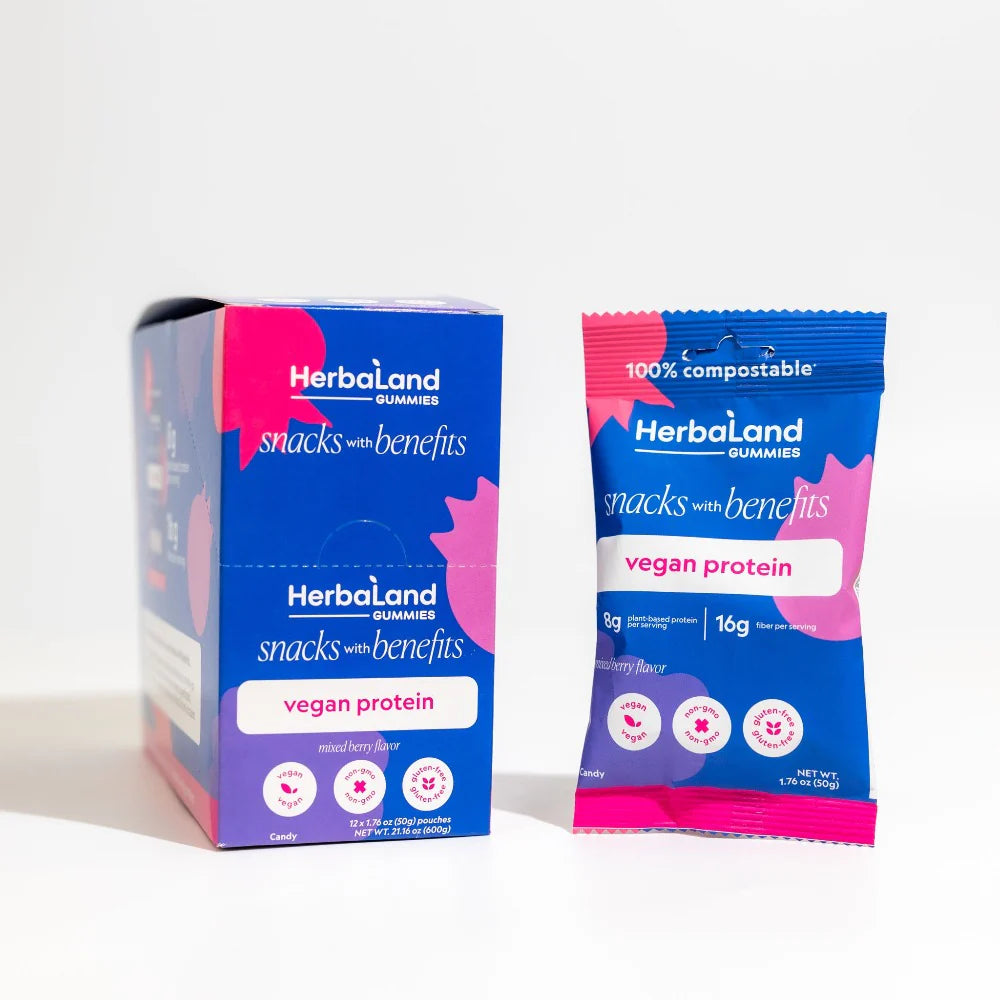 HerbaLand Vegan Protein Gummies