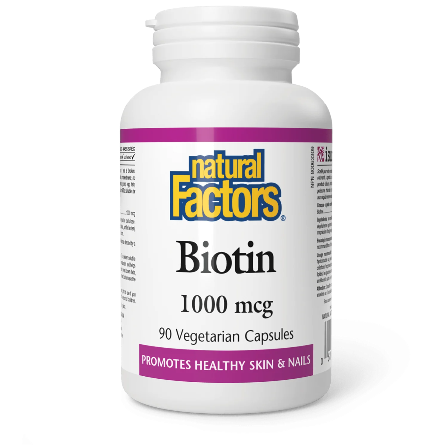 Natural Factors Biotin 1000mcg
