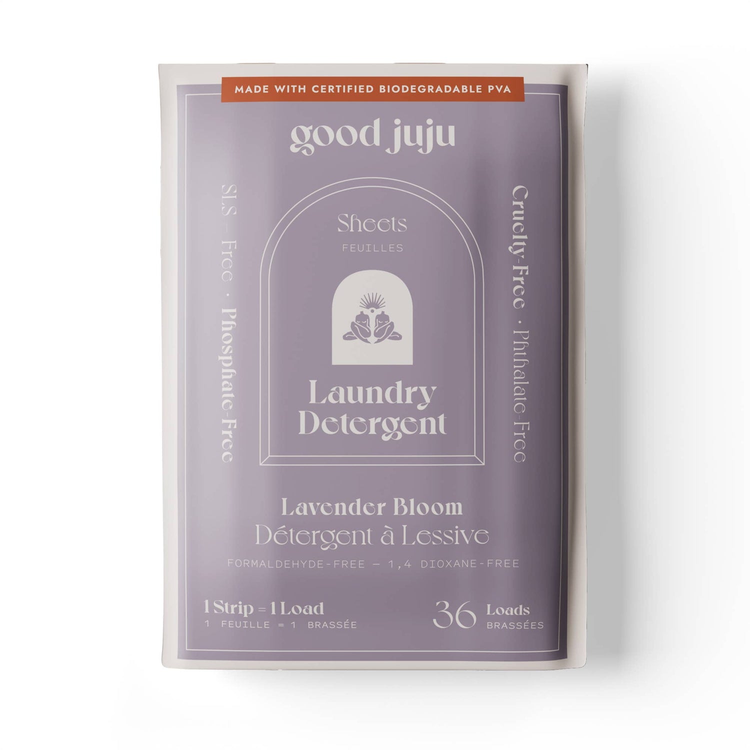 Good Juju Laundry Detergent Sheets in Lavender Bloom