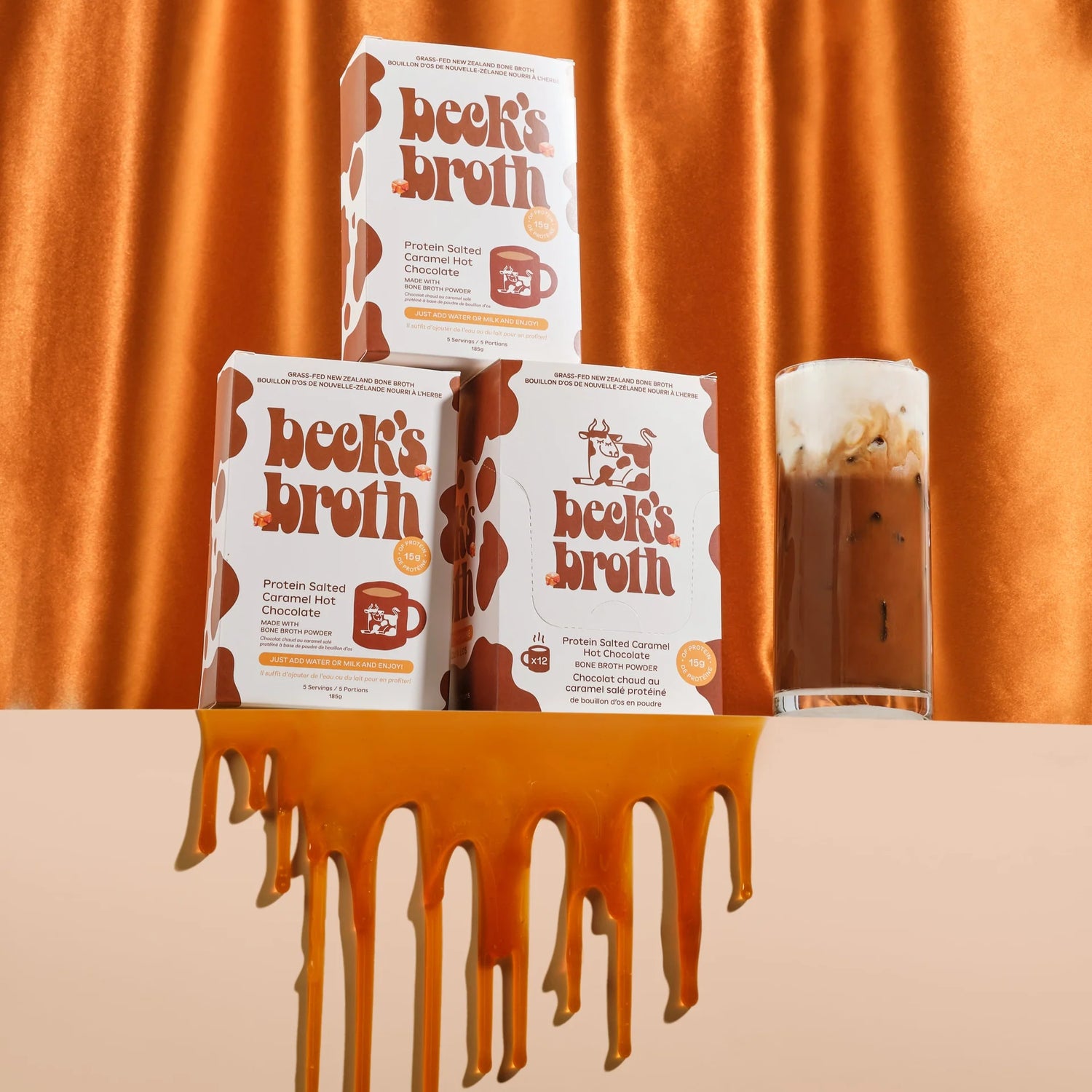 Beck's Protein Salted Caramel Hot Chocolate