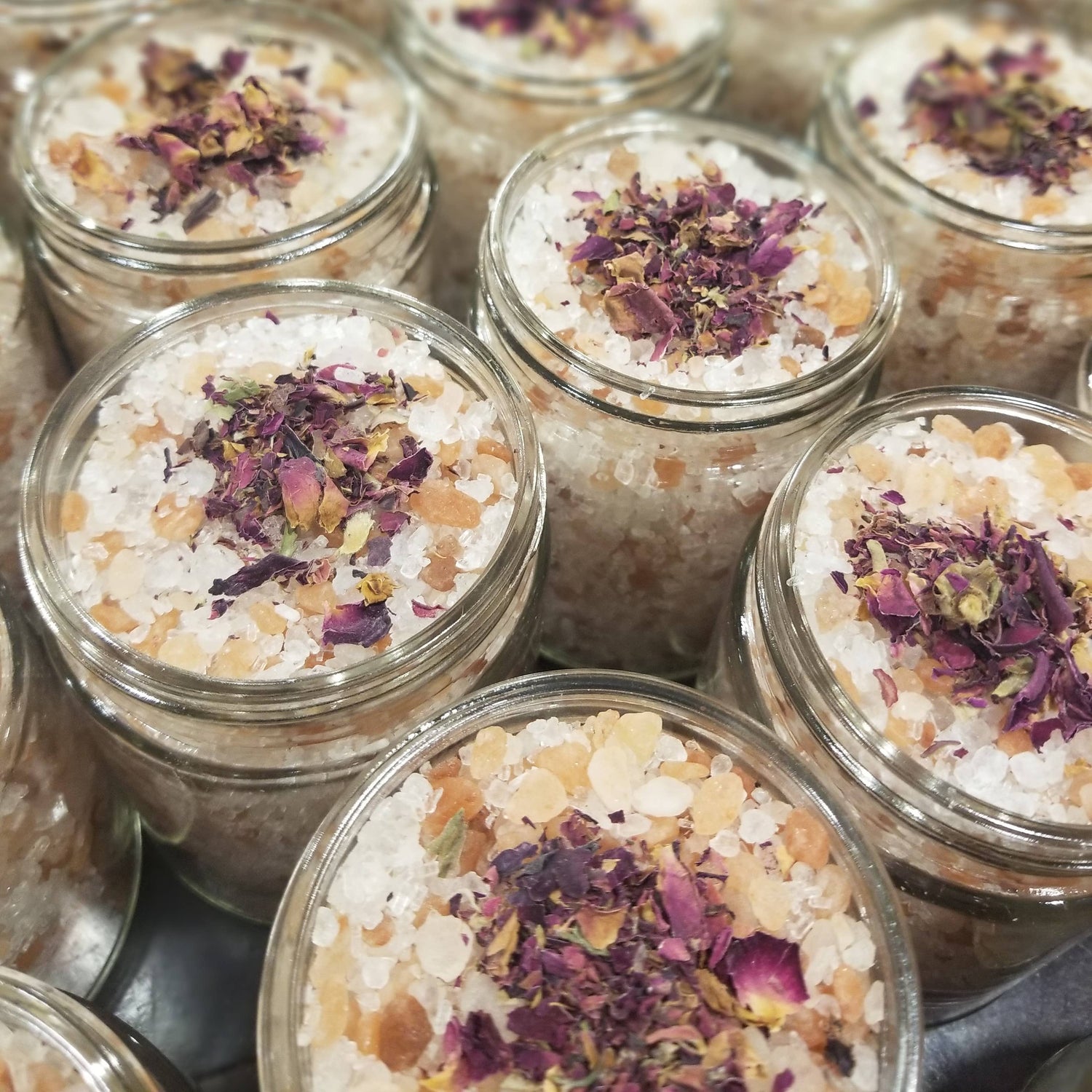 Wildwood Creek Wild Rose Mini Natural Spa Bath Soak | Vegan, Organic