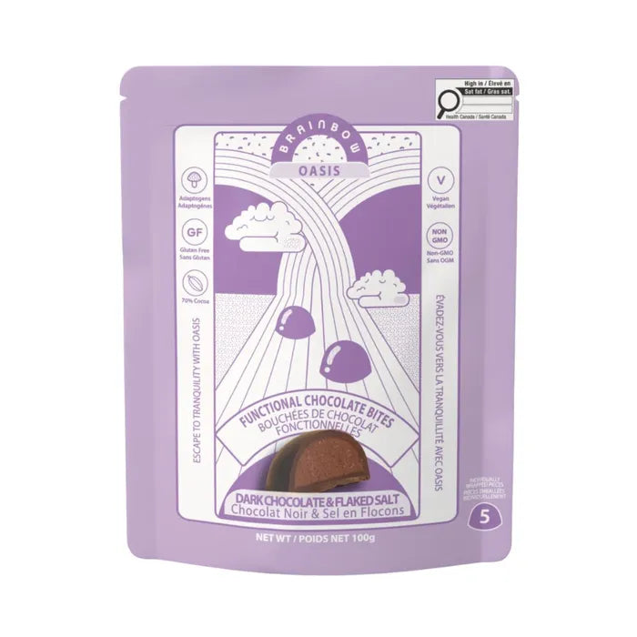 Brainbow Functional Dark Chocolate Bites