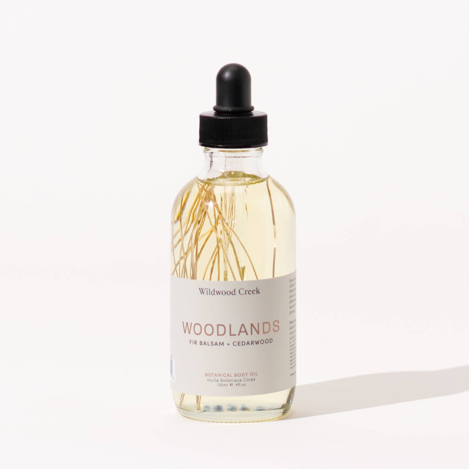 Wildwood Creek Woodland Nourishing Natural Body + Bath Oil | Vegan, Organic
